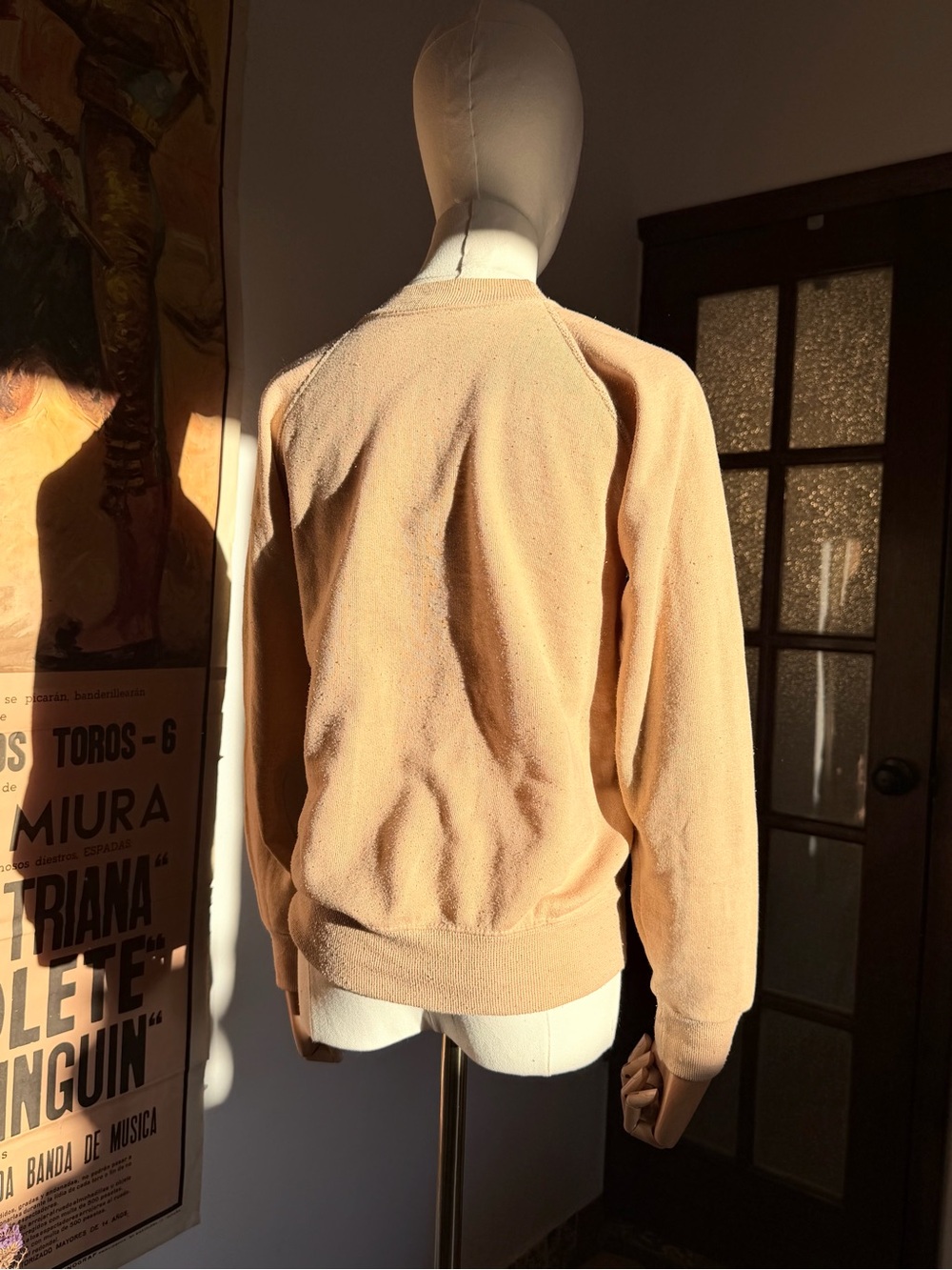 Vintage 80s Disney Productions Beige Crewneck Sweatshirt - Picture 8 of 8